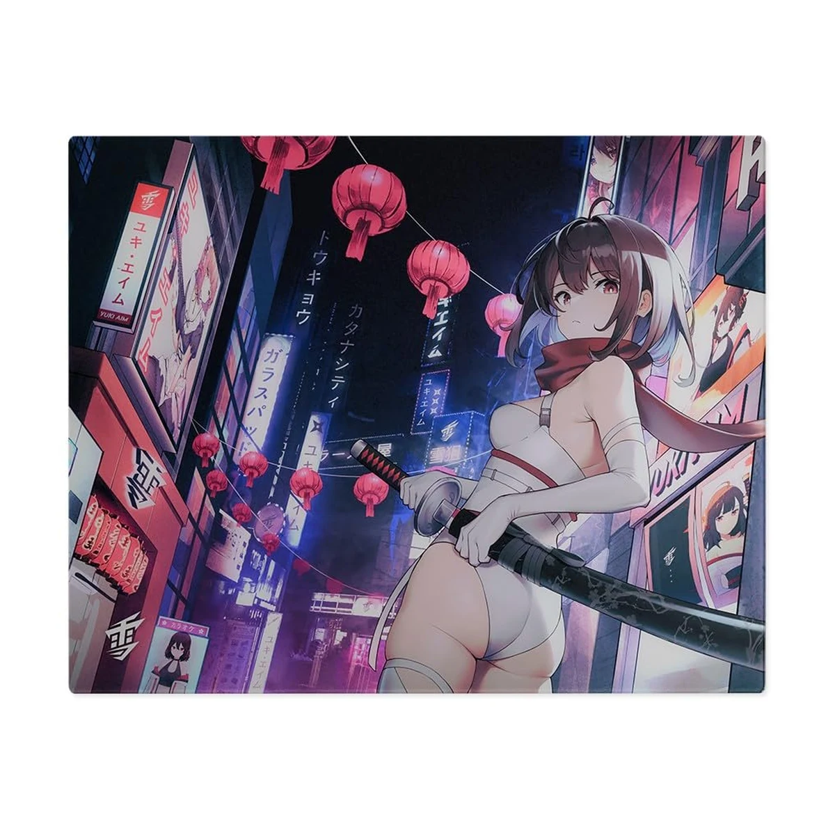 Yuki Aim Katana Glass Mousepad